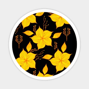 Floral Pattern 2 Magnet